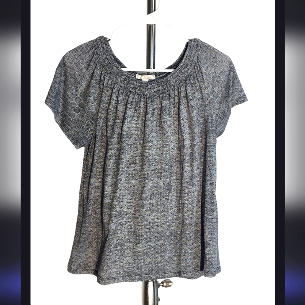 Shirt blouse Dana Bushman size M , used,  gray color